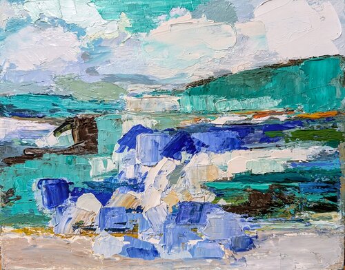 Embâcle by Nicole Caron, Painting for Sale on Select