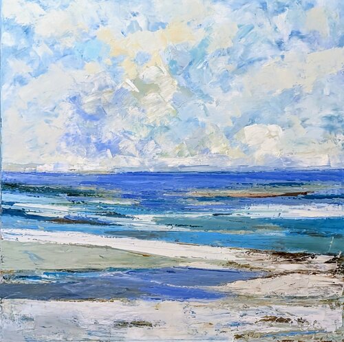 Les battures by Nicole Caron, Painting for Sale on Select
