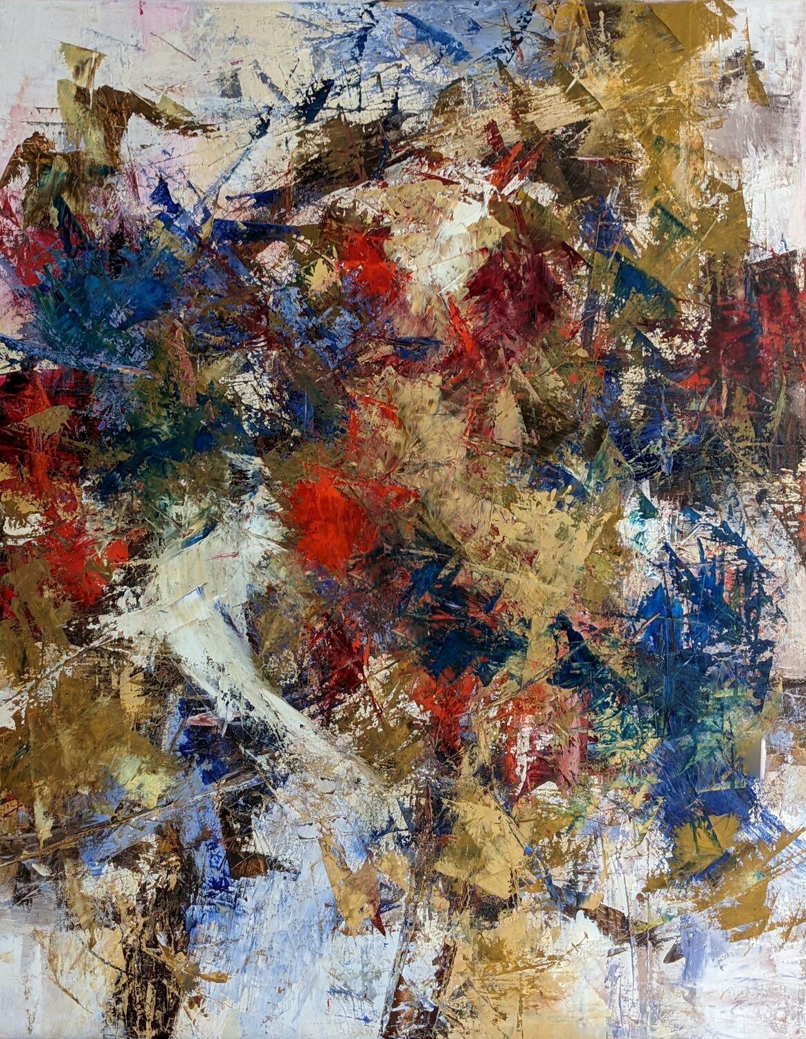 Passerin Nicole Caron Original painting for sale