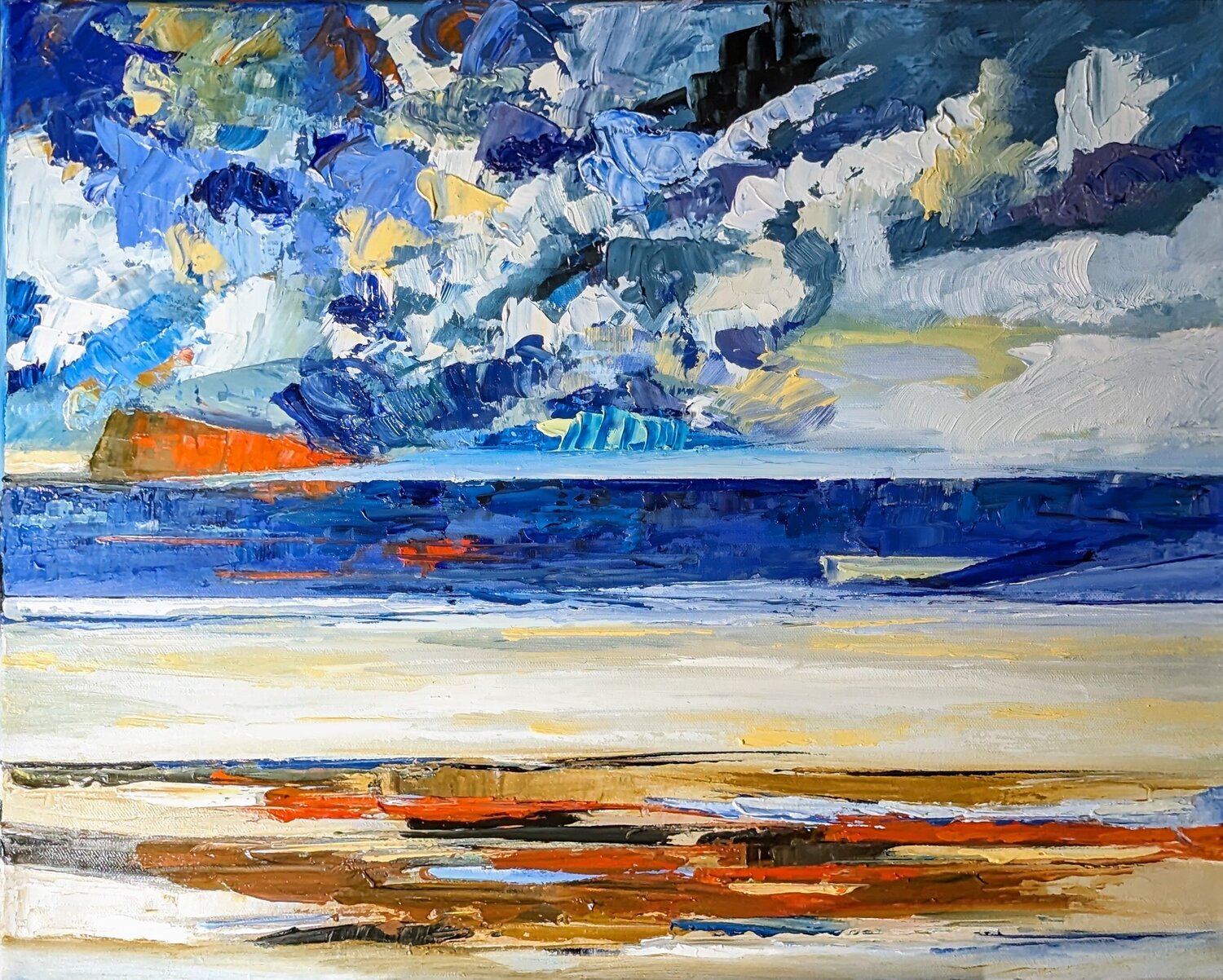 Percé Nicole Caron Original painting for sale