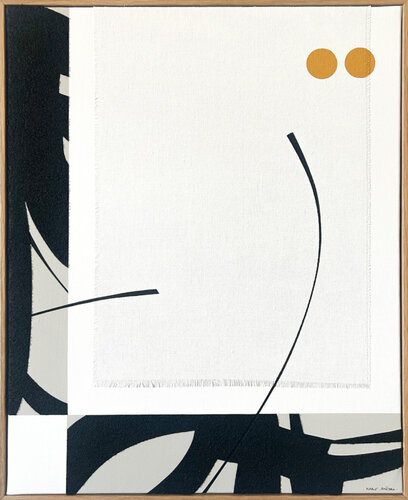 Mouvement noir n°25 by Marie Amédro, Painting for Sale on Select