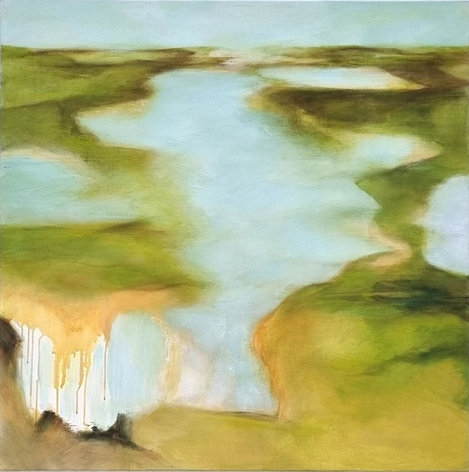 Adjusting Bea Evers Original painting for sale