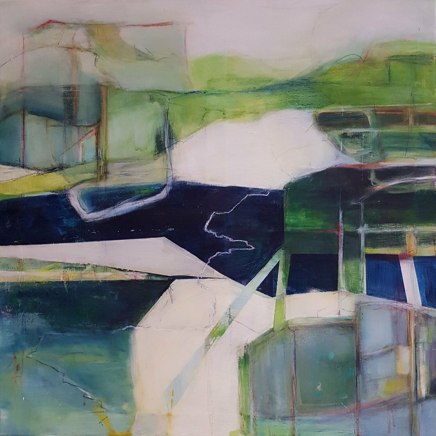 Quiet escape Bea Evers Original painting for sale