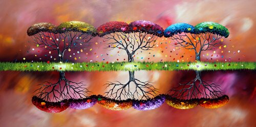 Change of seasons by Gena, Painting for Sale on Select