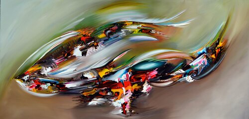 Road of life by Gena, Painting for Sale on Select