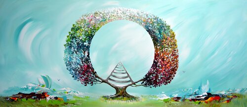 Dreaming tree by Gena, Painting for Sale on Select
