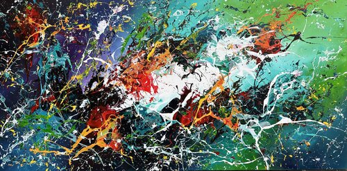Darkness into light by Gena, Painting for Sale on Select