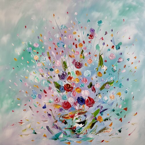 Flowers by Gena, Painting for Sale on Select