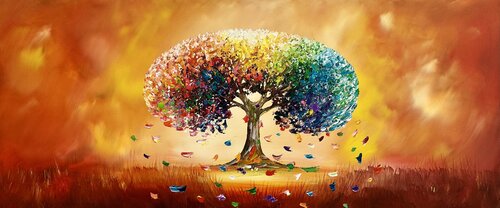 Dream Tree by Gena, Painting for Sale on Select