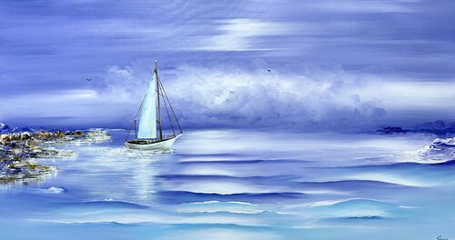 Sailing by Gena, Painting for Sale on Select