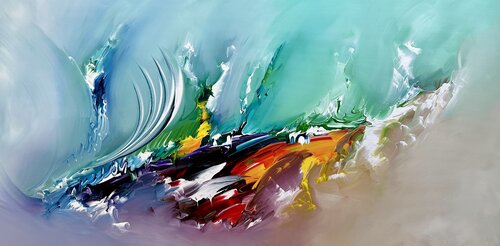 Abstract Energy by Gena, Painting for Sale on Select
