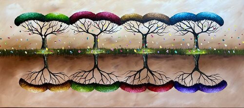 Seasons XXL by Gena, Painting for Sale on Select