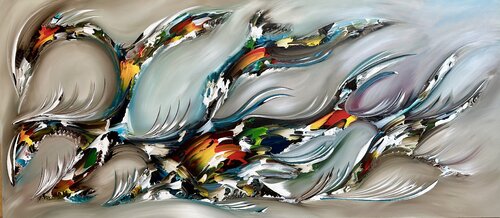 Circle of Life XXL by Gena, Painting for Sale on Select