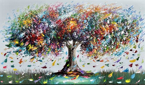 Tree of Life.. von Gena, Malerei kaufen auf Select