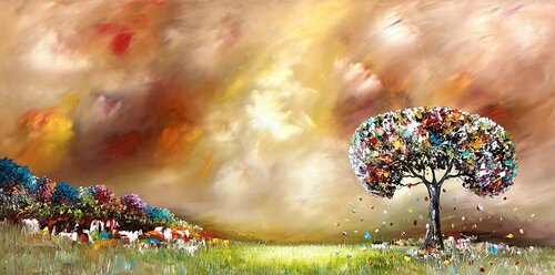Capturing the beauty of nature by Gena, Painting for Sale on Select