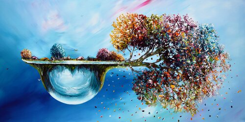My world by Gena, Painting for Sale on Select