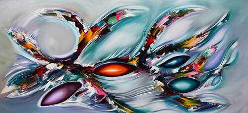 Color harmonies by Gena, Painting for Sale on Select