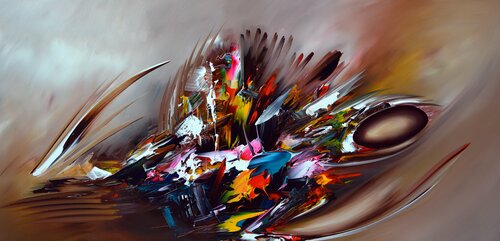 Gray shadow by Gena, Painting for Sale on Select