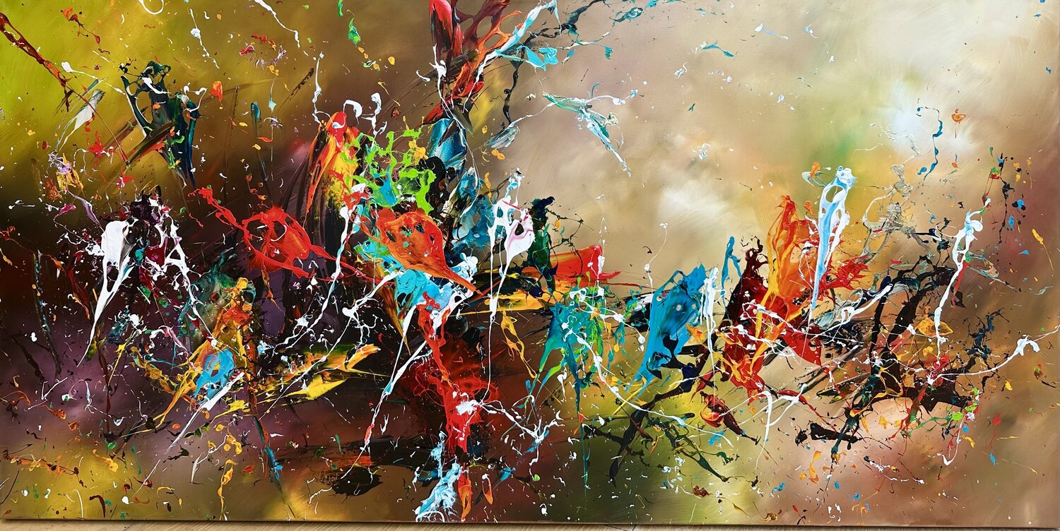 Shades of pretty Gena Original painting for sale