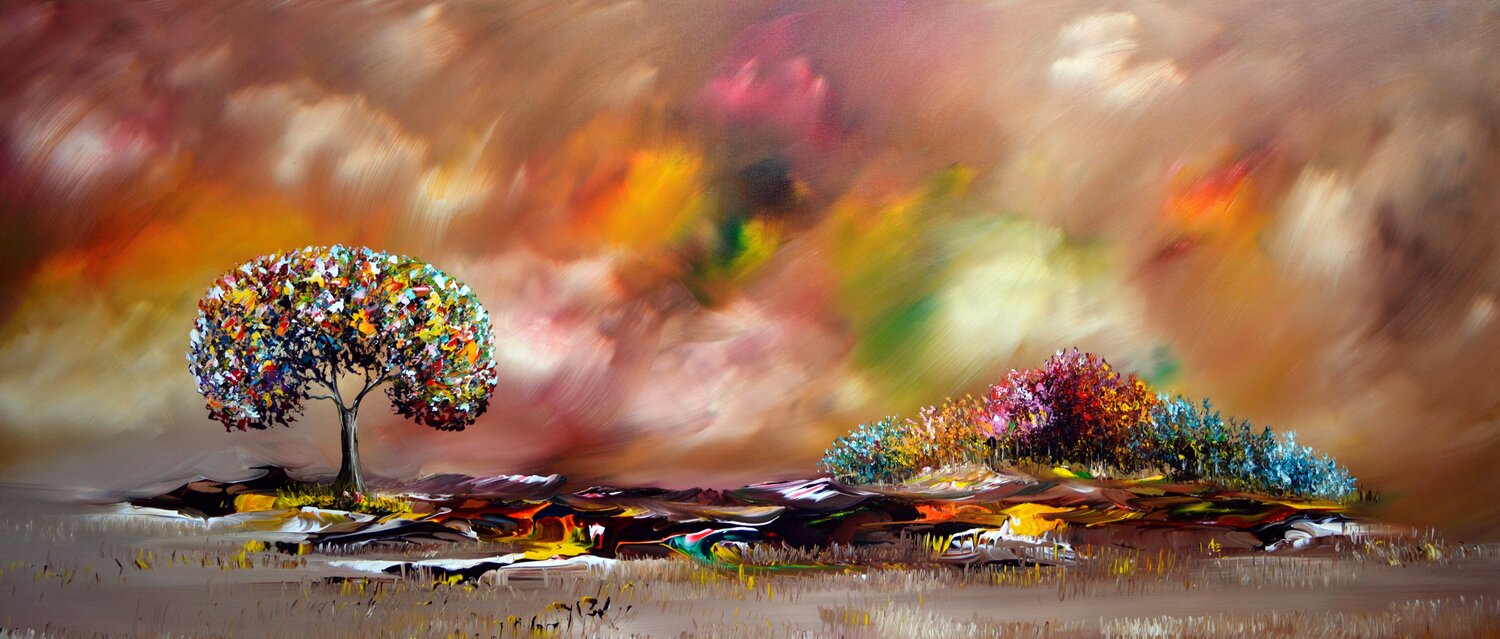 Dreamful autumn Gena Original painting for sale