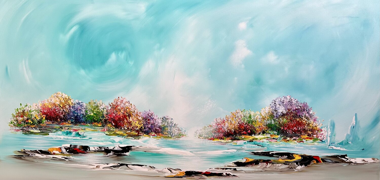 Dream Landscape Gena Original painting for sale