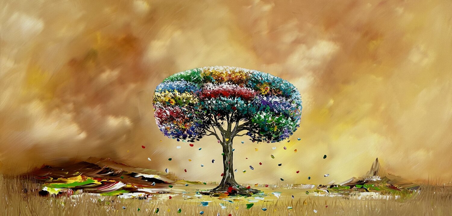 Tree of Light Gena Original painting for sale
