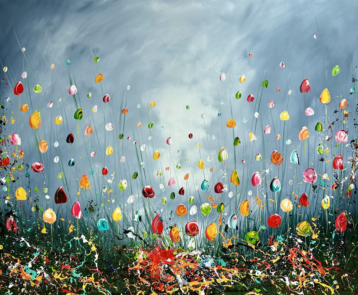 Flowers. Gena Original painting for sale