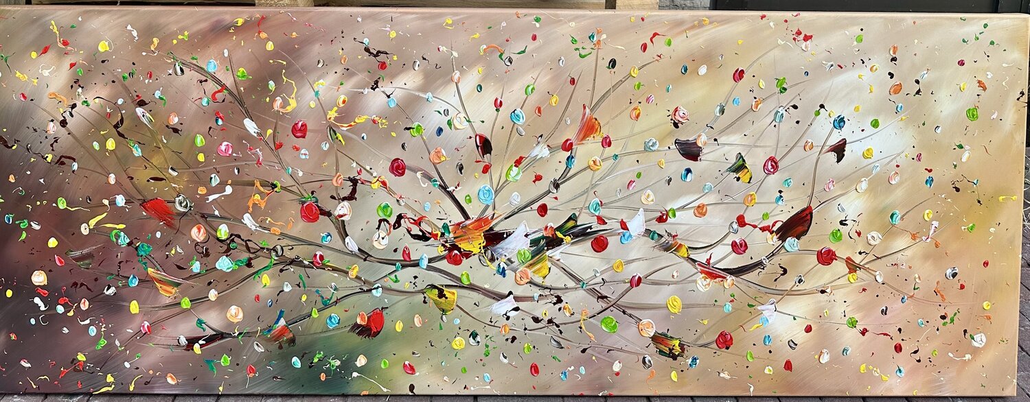 Blossom 3D.. Gena Original painting for sale
