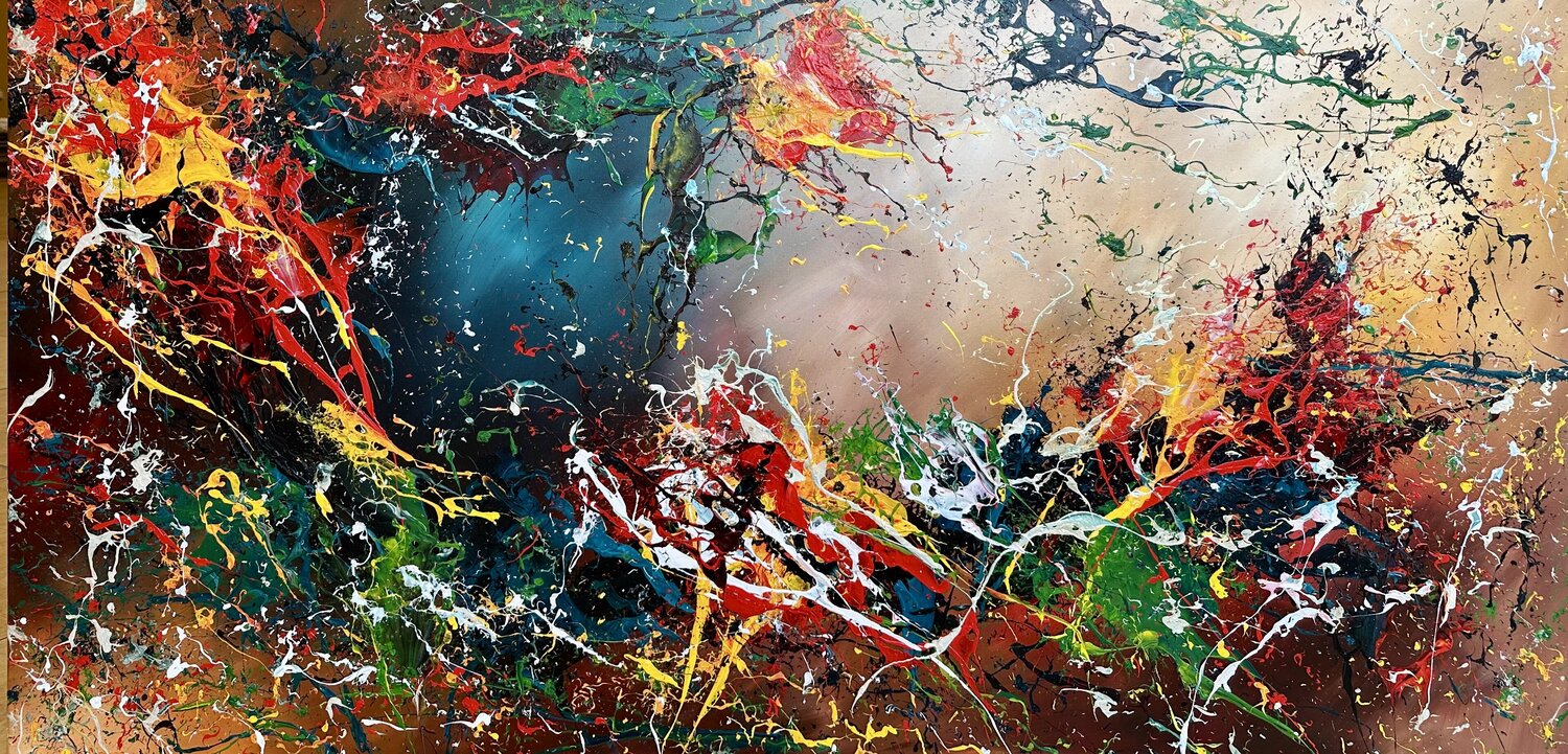 Galaxy.. Gena Original painting for sale