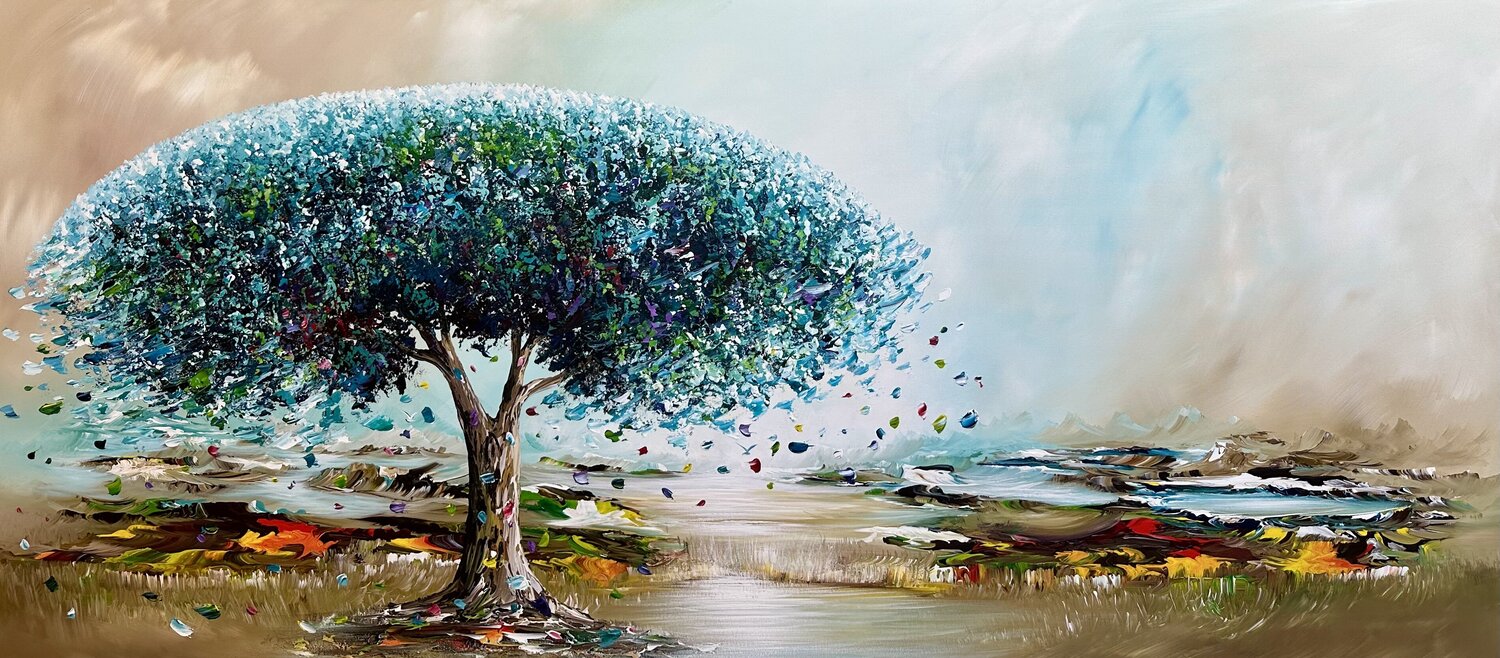 The Future XXL Gena Original painting for sale