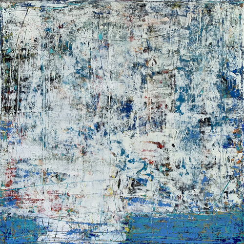 Ricordi in azzurro by Maurizio Paccagnella, Painting for Sale on Select