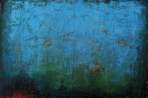 Cerca l'oro dentro di te by Maurizio Paccagnella, Painting for Sale on Select