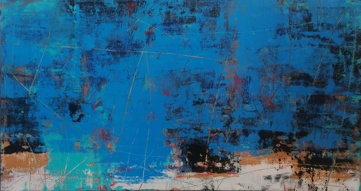 Percorsi di viaggio Maurizio Paccagnella Original painting for sale