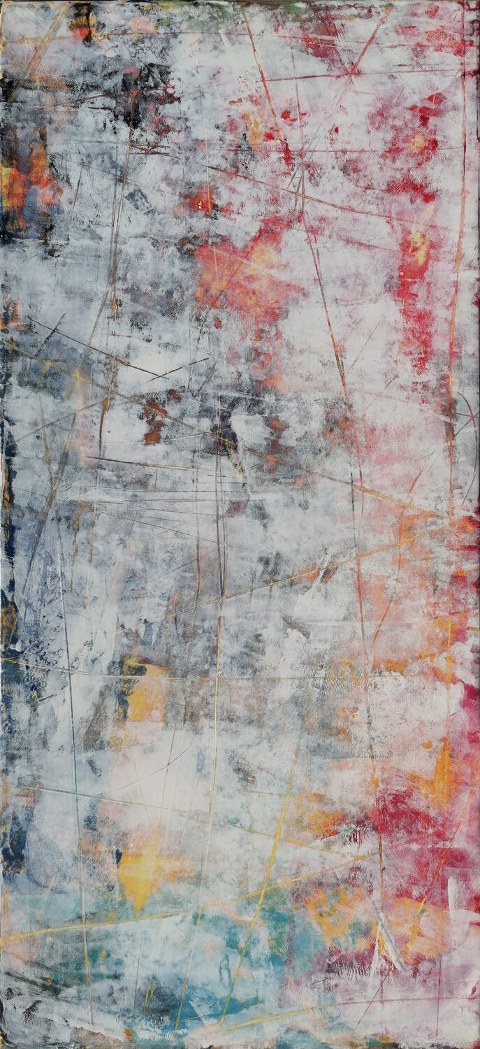 Waterfall light Maurizio Paccagnella Original painting for sale