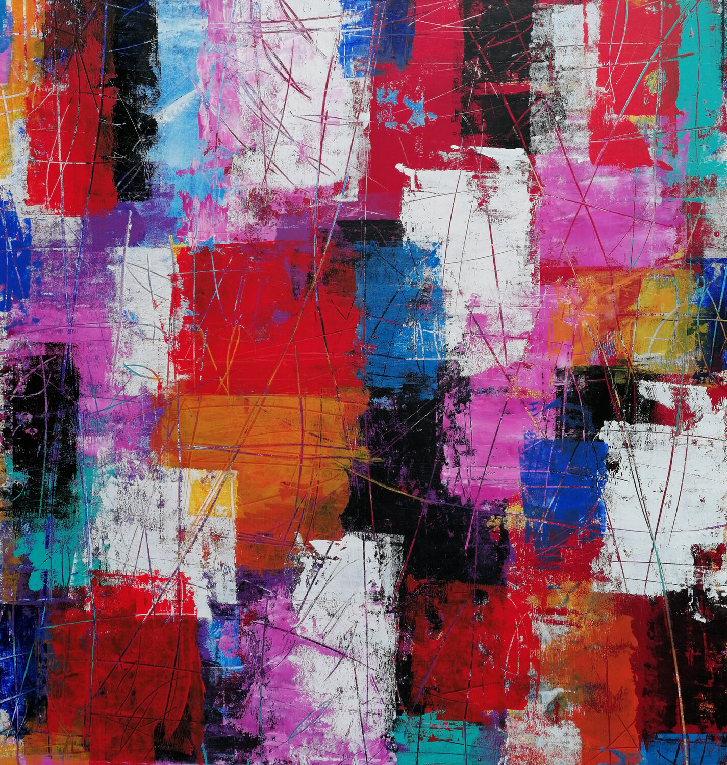 Una vita a colori Maurizio Paccagnella Original painting for sale