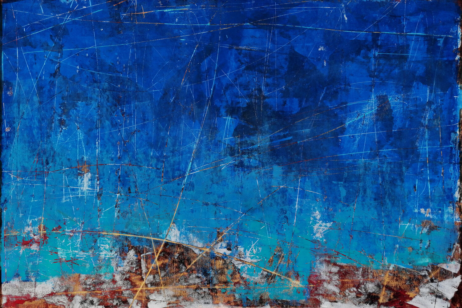 Le strade che ho percorso Maurizio Paccagnella Original painting for sale