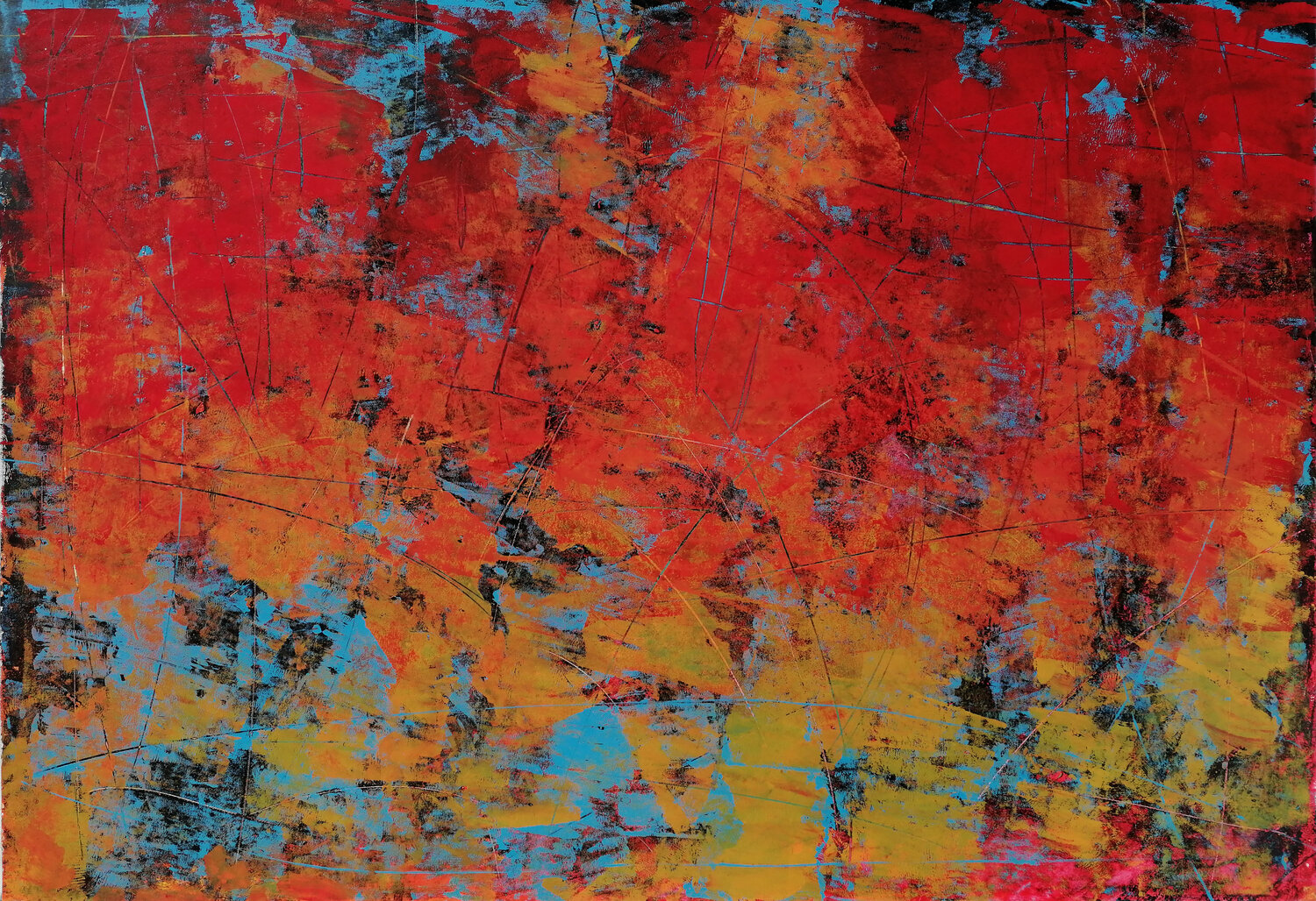 L'energia che muove il mio cuore Maurizio Paccagnella Original painting for sale