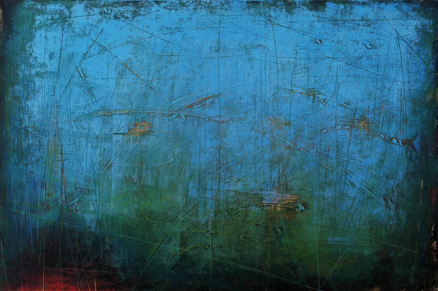 Cerca l'oro dentro di te Maurizio Paccagnella Original painting for sale