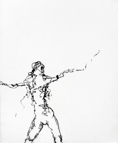 SARAH TANZT 06 // Sarah dances... (Dance, Tanz-Performance) by Sarah Jil Niklas, Painting for Sale on Select
