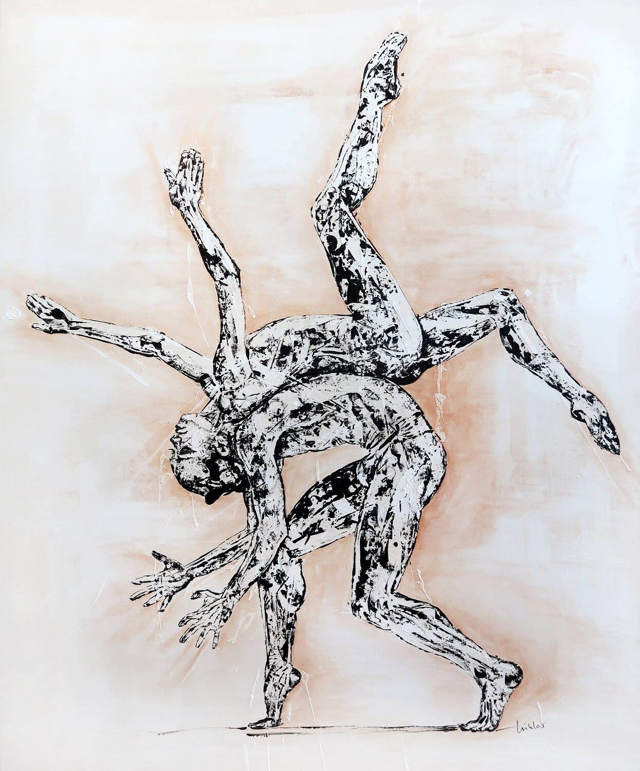 The Shape Of Us Sarah Jil Niklas Original painting for sale