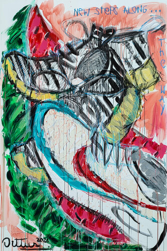 New steps along the way by Christian Dittus, Painting for Sale on Select