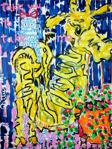 I take you to take me by Christian Dittus, Painting for Sale on Select
