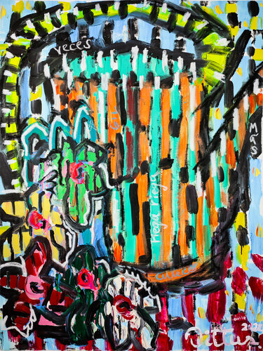 Water, watering that dry out ! by Christian Dittus, Painting for Sale on Select