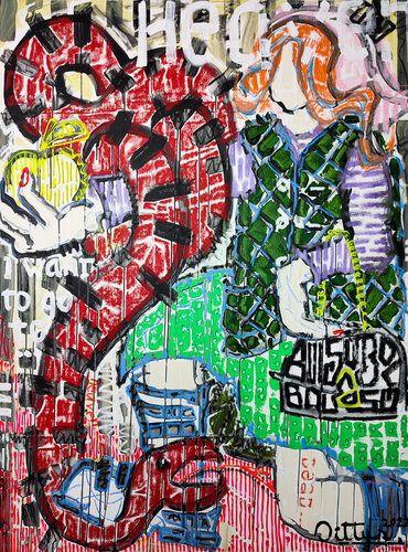I want to go to heaven by Christian Dittus, Painting for Sale on Select