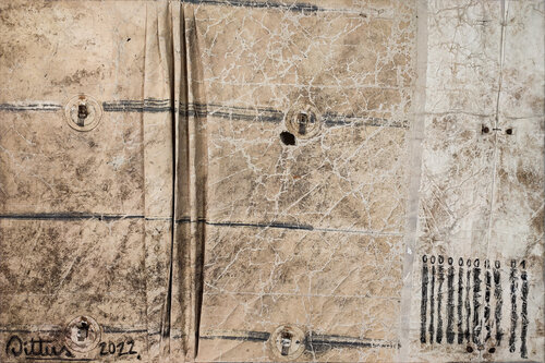 "Line by line" 00000000001 by Christian Dittus, Painting for Sale on Select