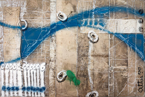 "Line by line" 00000000006 by Christian Dittus, Painting for Sale on Select
