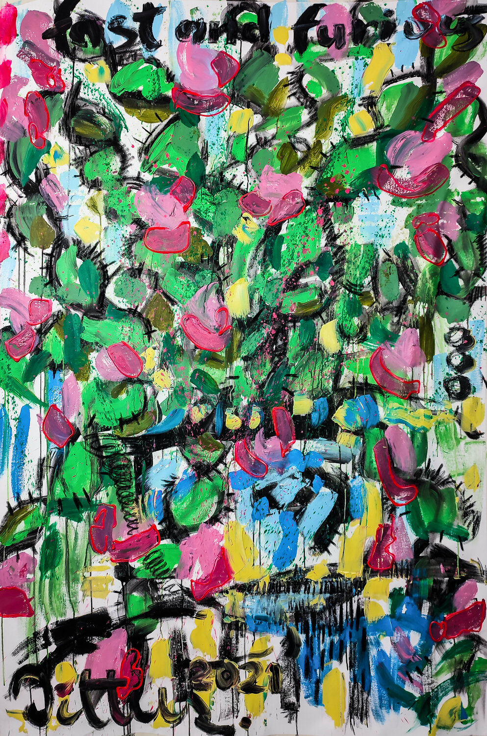 Fast and furious 3: Pincho Christian Dittus Original painting for sale