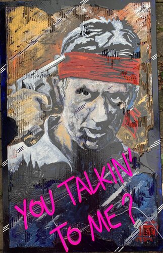 YOU TALKIN' TO ME ? by Alain Granger (A.G.R.), Painting for Sale on Select
