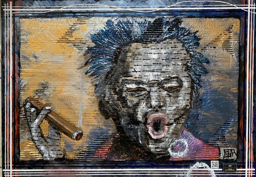 Les Volutes de Jack !... by Alain Granger (A.G.R.), Painting for Sale on Select