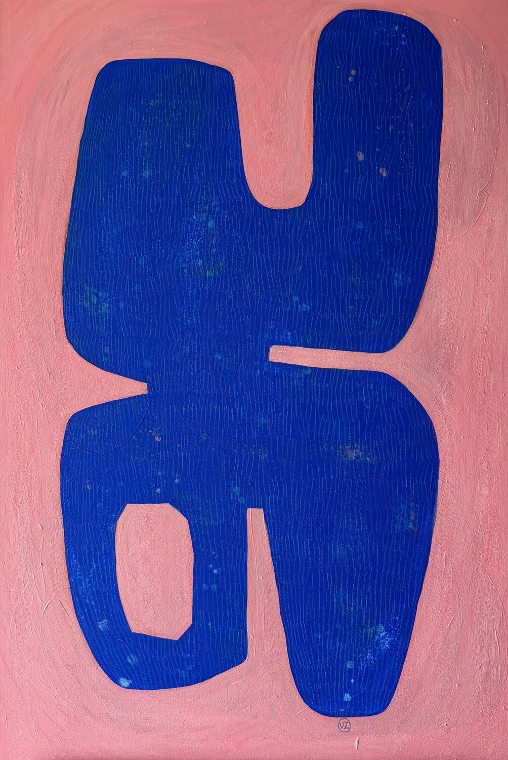 Living Shape N° 4 Valeria Zaccheddu Original painting for sale